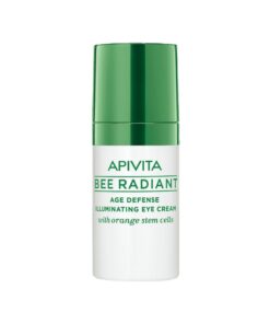 Apivita Bee Radiant Κρέμα Αντιγήρανσης Λάμψης Ματιών με ΒλαΣτοκύτταρα Πορτοκαλιού 15ml