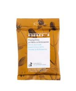 Korres Καραμέλες Herb Balsam Candies Μέλι & Echinacea 15Τεμ
