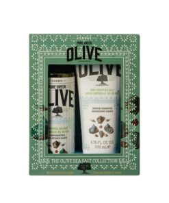 Korres Pure Greek Olive Θαλασσινό Αλάτι Αφρόλουτρο + Ενυδατική Κρέμα Σώματος