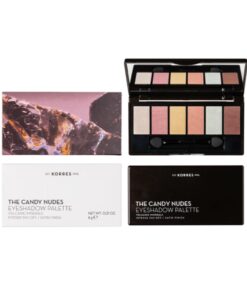 Korres Volcanic Minerals Eye Shadow Palette Candy Nudes 6G