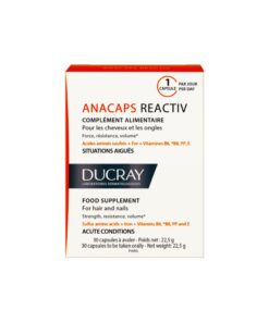Ducray Promo Anacaps Reactiv Συμπλήρωμα Διατροφής για την αντιδραστική τριχόπτωση 2x30caps -20%