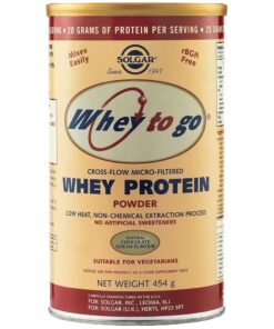 Solgar Whey To Go Protein Chocolate Powder 454gr