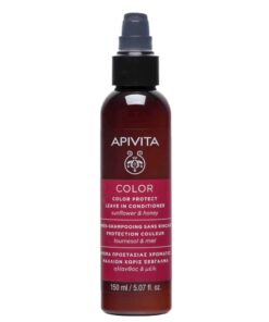 Apivita Hair Leave In Conditioner Προστασία Χρώματος Ηλίανθο & Μέλι 150ml