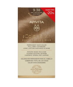 Apivita My Color Elixir N9.38 Ξανθό Πολυ Ανοιχτό Μελί Περλέ Promo (-20%)