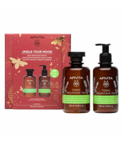Apivita Jingle Your Mood: Tonic Mountain Tea Αφρόλουτρο 250ml Promo (+Γαλάκτωμα Σώματος 200ml)