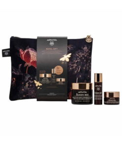 Apivita Royal Gift: Queen Bee Κρέμα Πλούσιας Υφής 50ml Promo (+Ορός 10ml & Μίνι Κρέμα Νύχτας 15ml)