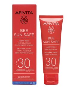Apivita Bee Sun Safe Ενυδατική Κρέμα-Gel Προσώπου SPF30 50ml