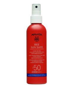 Apivita Bee Sun Safe Ενυδατικό Spray Ελαφριάς Υφής για Πρόσωπο & Σώμα SPF50 200ml