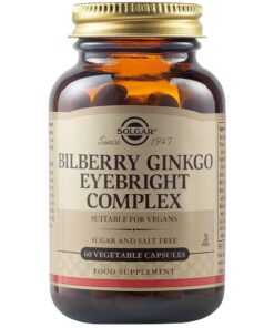 Solgar Bilberry-Ginkgo Eyebright Complex 60Caps