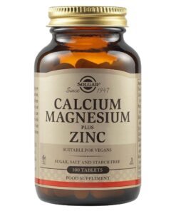 Solgar Calcium-Magnesium-Zinc 100 Tabs
