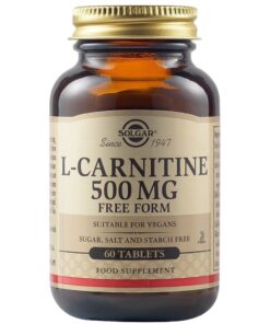 Solgar L-Carnitine 500Mg 60 Tabs