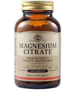 Solgar Magnesium Citrate 200Mg 120 Tabs