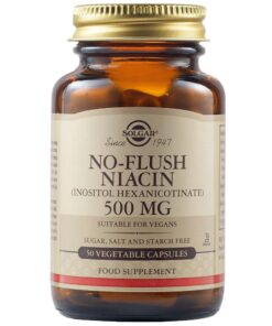 Solgar Niacin 500Mg No Flush 50Caps