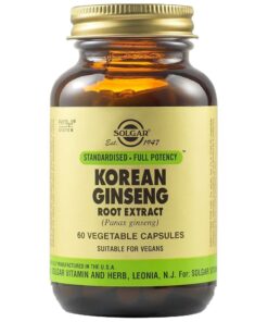 Solgar Korean Ginseng Root Extract Sfp 60Caps