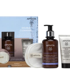 Apivita Set Apivita Cleansing Foam Olive & Lavender Foam Promo (+Mini Cleansing Milk 50ml)