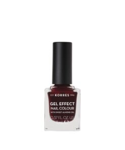 Korres ΑΜυγδαλΈλαιο Βερνίκι Νυχιών 57 Burgundy Red 11ml