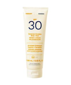 Korres γιαούρτι Αντηλιακό Προσώπου Σώματος SPF30 250ml