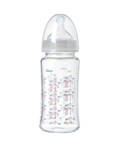 Korres Μπιμπερό Με Θηλή Σιλικόνης Αργής Ροής 230ml