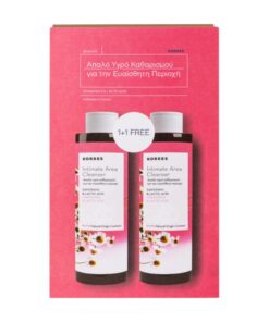 Korres Χαμομήλι & Lactic Acid 250ml για Την Ευαίσθητη Περιοχή Promo 1 + 1 Δώρο