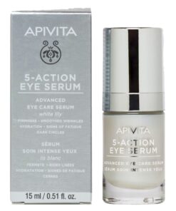 Apivita 5 Action Eye Serum με Λευκό Κρίνο 15ml
