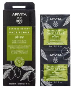 Apivita Scrub για Βαθιά Απολέπιση με Ελιά 2X8ml
