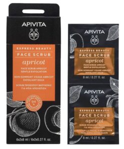 Apivita Ex. Beauty Scrub Απολέπισης Me Βερυκοκο 2X8ml