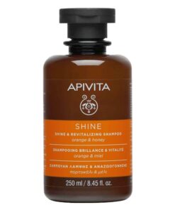 Apivita Hair Σαμπουάν Λάμψης & Αναζωογόνησης Πορτοκάλι & Μέλι  250ml