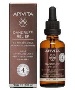 Apivita Hair Λάδι Κατά Της Ξηροδερμίας Και Της Πιτυρίδας με Σελερι, Πρόπολη & 4 Αιθερία Ελαία 50ml