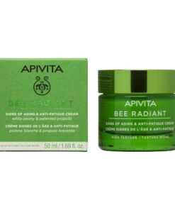 Apivita Bee Radiant Κρέμα Ημέρας Αντιγήρανσης Και Λάμψης Πλούσιας Υφής 50ml