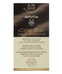 Apivita My Color Elixir N6.78 Ξανθό Σκούρο Μπεζ Περλέ 50ml & 75ml